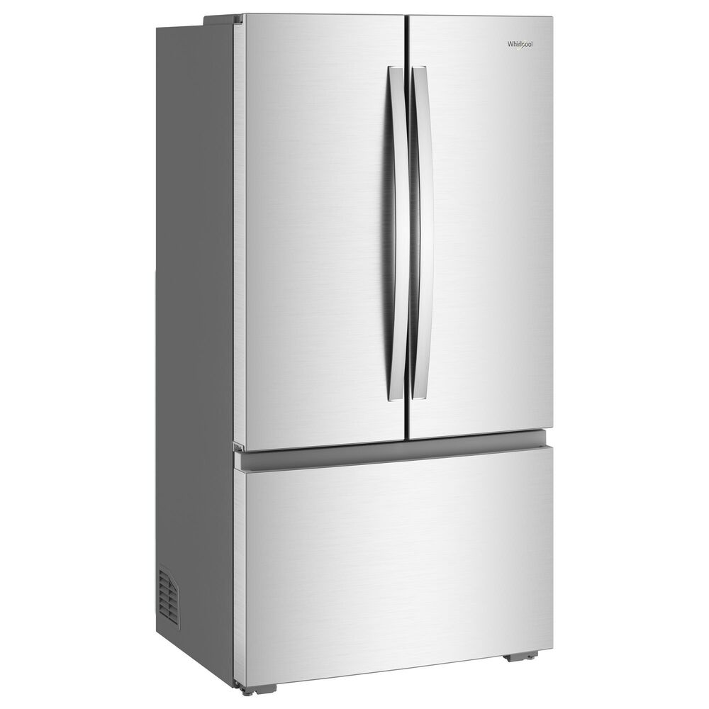 Whirlpool 24.3 Cu. Ft. Counter Depth 3-Door French Door Refrigerator in Fingerprint-Resistant Stainless, , large