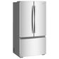 Whirlpool 24.3 Cu. Ft. Counter Depth 3-Door French Door Refrigerator in Fingerprint-Resistant Stainless, , large