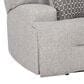 Ashley Acklen Place 3-Piece Power Symmetrical Reclining Sectional Loveseat with Console in Pewter, , large