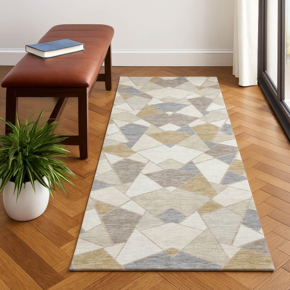 Dalyn Rug Company Kenner KN8 Ivory 2'3" x 7'6" Runner, , large