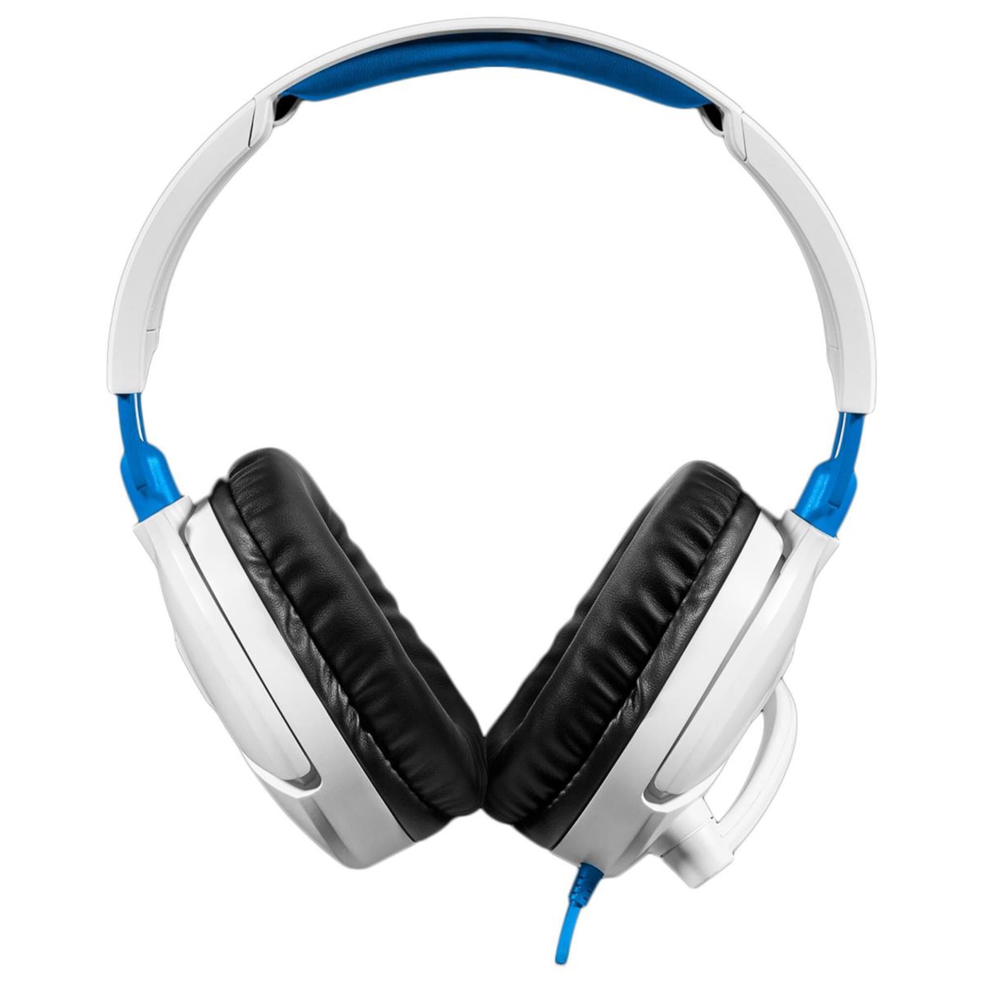 turtle beach white and blue