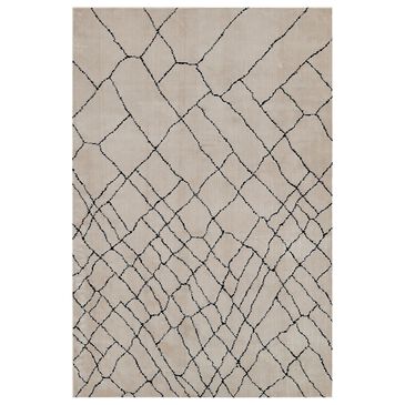 Momeni Noho Geometric 2" x 3" Ivory Area Rug, , large
