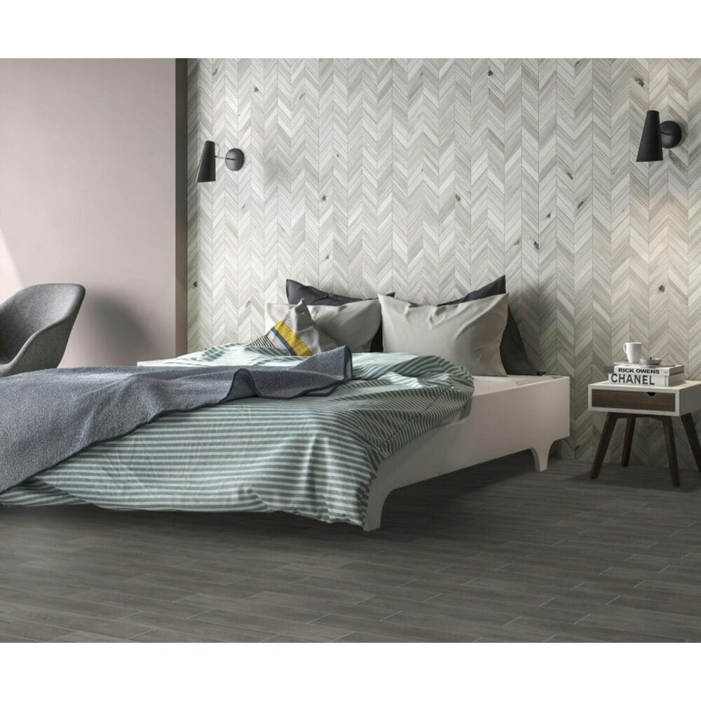 MS International Balboa Grey 6" x 24" Matte Ceramic Tile, , large