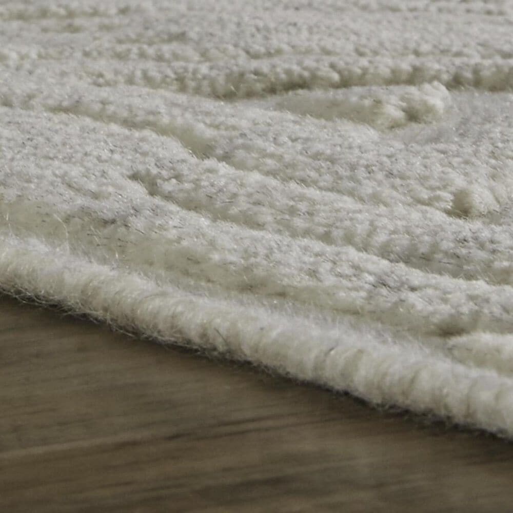 Feizy Norah 6061L 7&#39;9&quot; x 9&#39;9&quot; Natural and Ivory Area Rug, , large