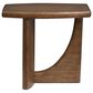Nicolette Home Phoebe Rectangular End Table in Sienna Brown, , large