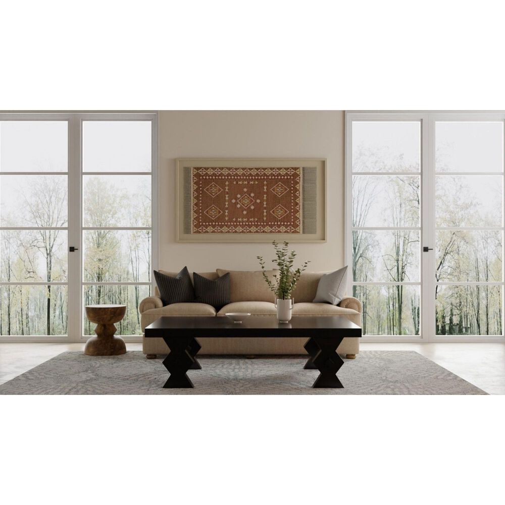 Feizy Wallace WAL8A38F Gray 5&#39; x 8&#39; Area Rug, , large
