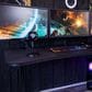 Arozzi Arena Gaming Desk in Dark Grey, , large