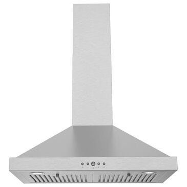 Thor Kitchen 30" Convertible Wall Mount Chimney Range Hood in Stainless Steel, , large