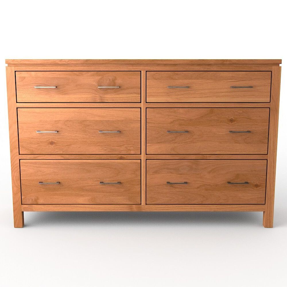 Archbold Furniture Company 2 West 6-Drawer Dresser in Natural, , large