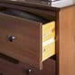 Walker Edison Spencer 4-Drawer Dresser in Walnut, , large
