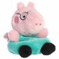 Aurora 5" Peppa Pig Daddy Plush in Pink and Teal, , large