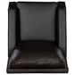 Linon Home Decor Portico Push Back Recliner in Chocolate, , large