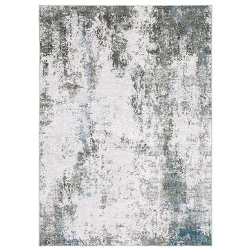 Oriental Weavers Malibu 5" x 7" Ivory and Grey Area Rug, , large