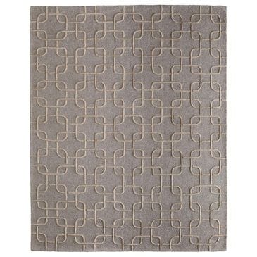 Feizy Kimball Gray, Taupe and Tan 2" x 3" Area Rug, , large