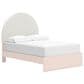 Ashley Wistenpine Full Upholstered Panel Bed with 1 Storage Unit, , large