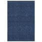 Dalyn Rug Company Soft Essentials Solid Navy 3" x 5" Area Rug, , large
