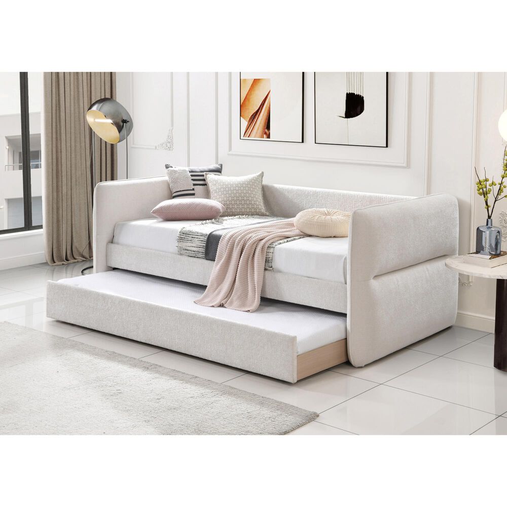 Crown Mark Philipa Daybed with Trundle without Mattresses, , large