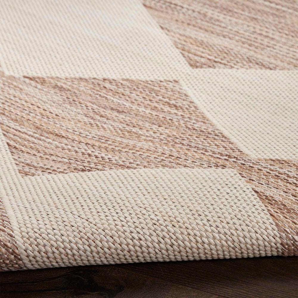 Nourison Positano Geometric Beige 7&#39; x 10&#39; Indoor/Outdoor Area Rug, , large
