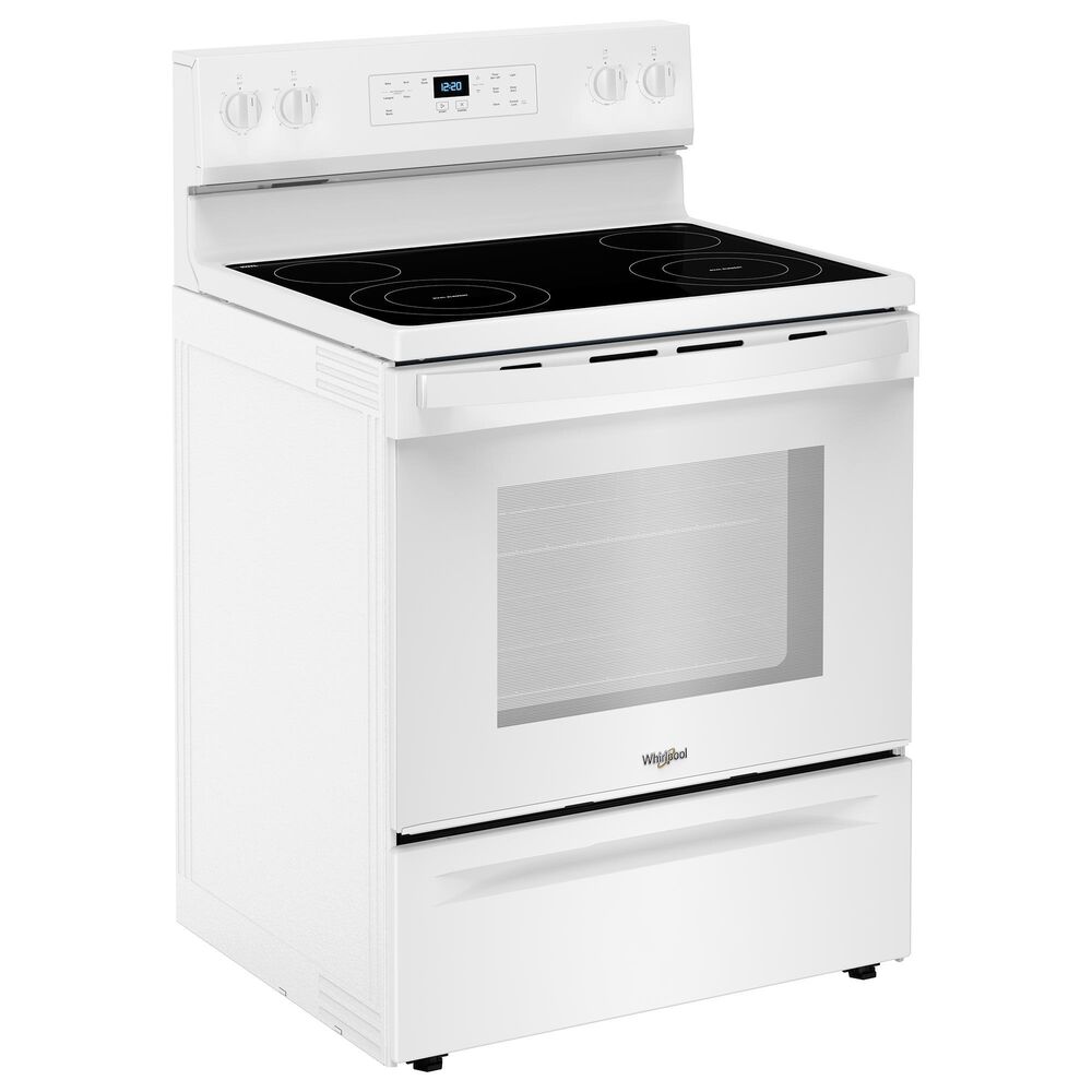 Whirlpool 5.3 Cu. Ft. Freestanding Electric Range with Self Clean in Stainless, , large
