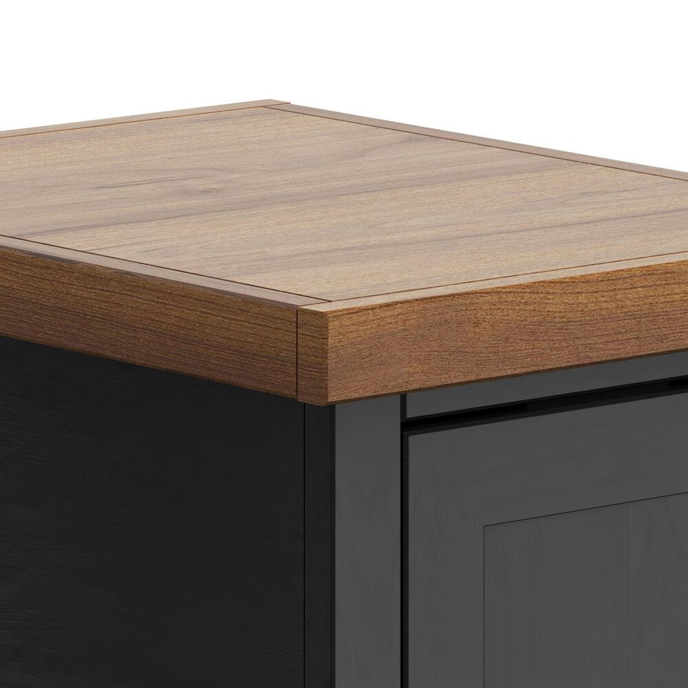 Legends Home Essex Chairside Table in Seal Skin and Whiskey, , large