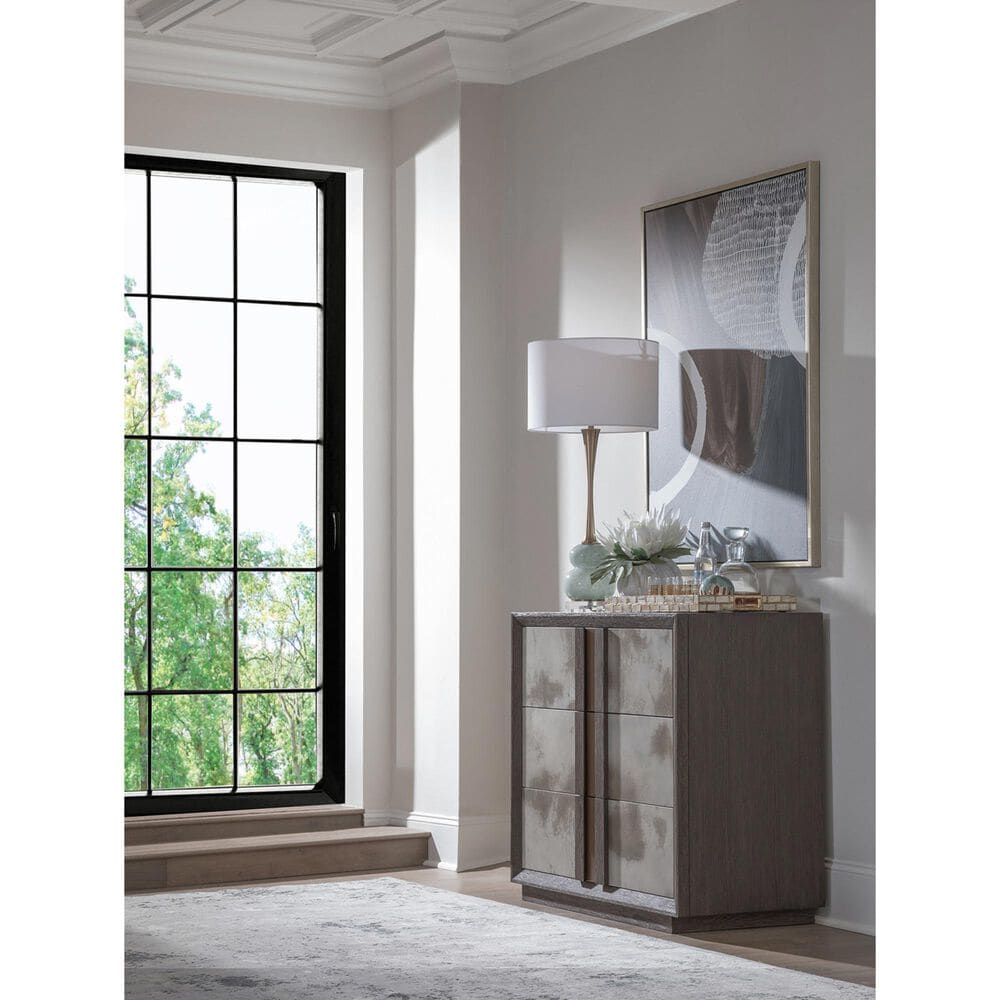 Artistica Home Andare Hall Chest in Brown, Beige and White, , large