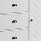 Mayberry Hill Kona 6-Drawer Dresser in White, , large