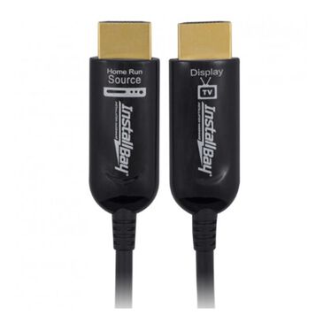 Helios 80Ft Install Bay HDMI AOC Active Fiber in Black, , large