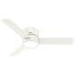 Hunter Minimus 52" Ceiling Fan with LED Lights in Fresh White, , large