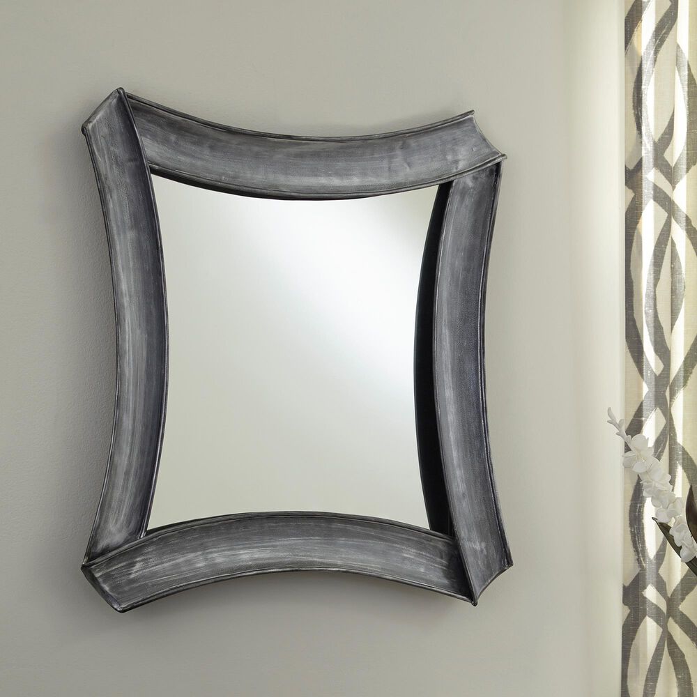 Signature Design by Ashley Posie Accent Mirror in Antique Silver, , large