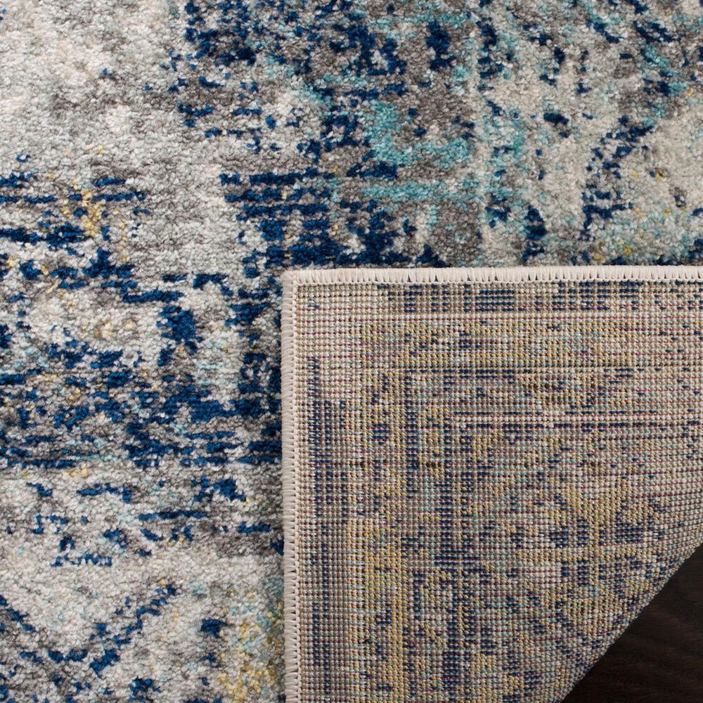 Safavieh Madison MAD158F 9&#39; x 12&#39; Light Grey and Blue Area Rug, , large