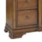Universal Furniture New Lou 5-Piece California King Sleigh Bedroom Set in Cognac, , large