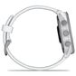 Garmin Forerunner 170 Smartwatch 42mm Whitestone Case with Whitestone and Cloud Blue Silicone Band, , large