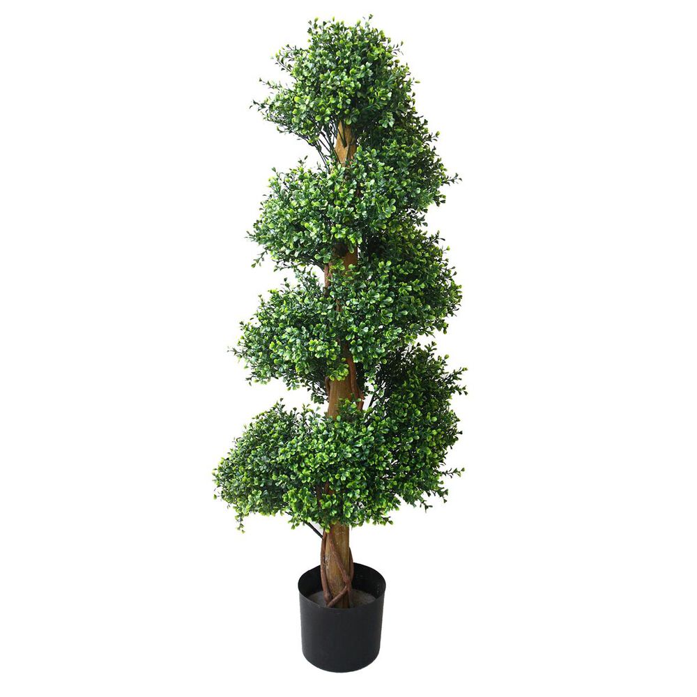 Timberlake 48" Julian Boxwood Spiral Tree in Green, , large
