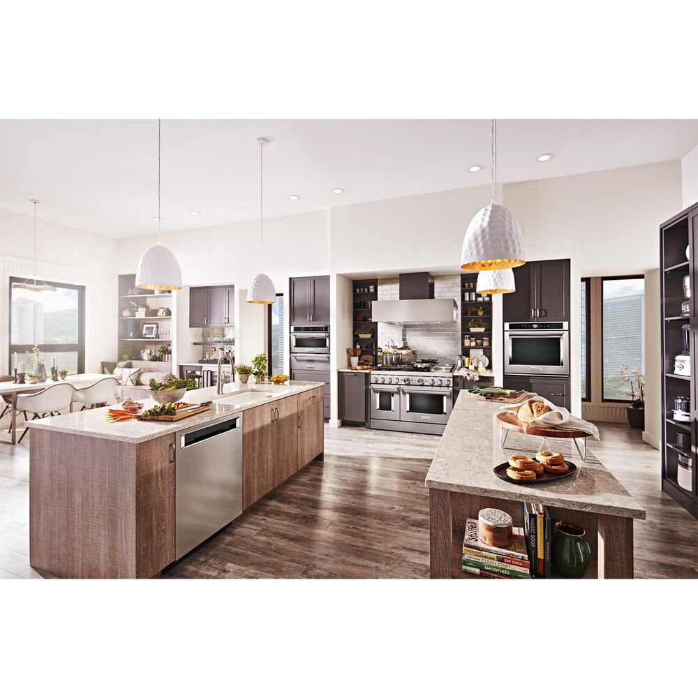 KitchenAid 6.3 Cu. Ft. Freestanding Gas Range with Griddle in Stainless Steel, , large