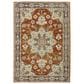 Oriental Weavers Branson 7"10" x 10" Rust and Beige Area Rug, , large