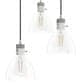 Hunter Van Nuys 3-Light Round Cluster in Brushed Nickel, , large