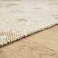 Ashley Calkin 8" x 10" Linen, Gray and Caramel Area Rug, , large