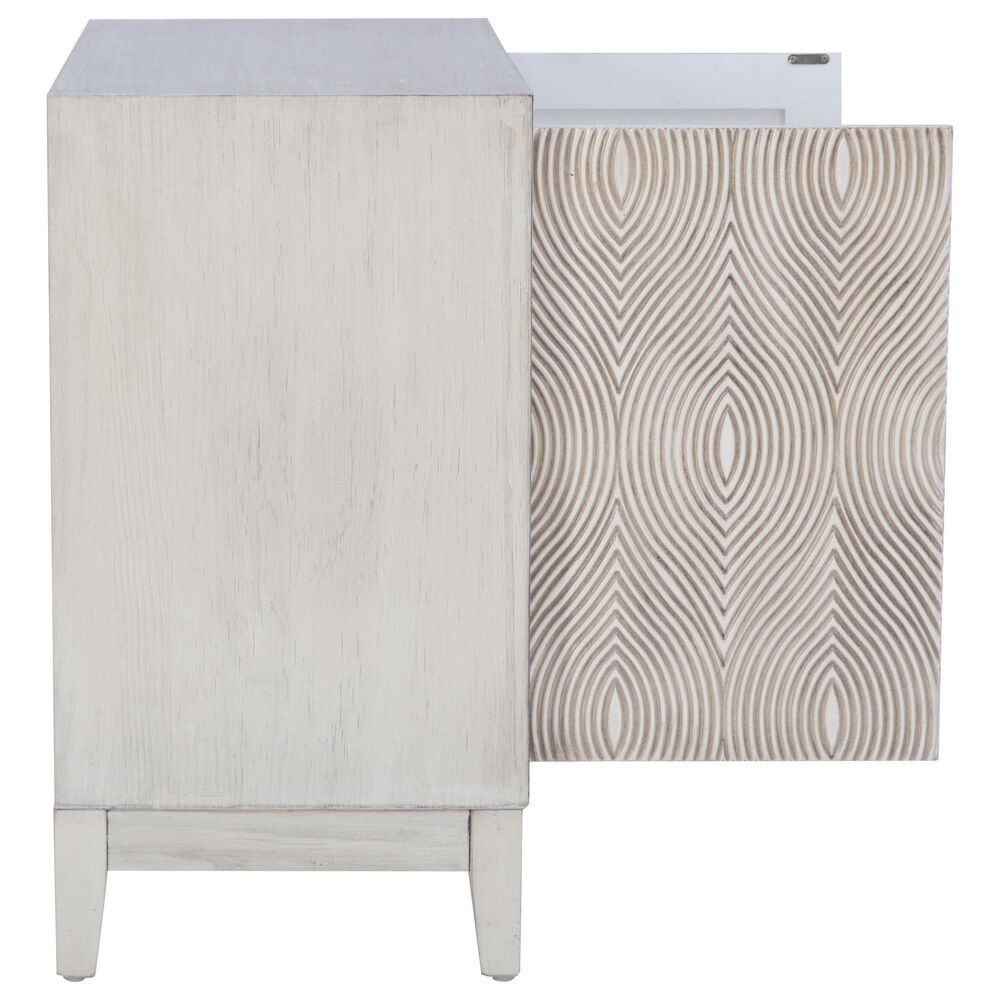 Linon Home Decor Jennison 2-Door Accent Cabinet in Antique White, , large