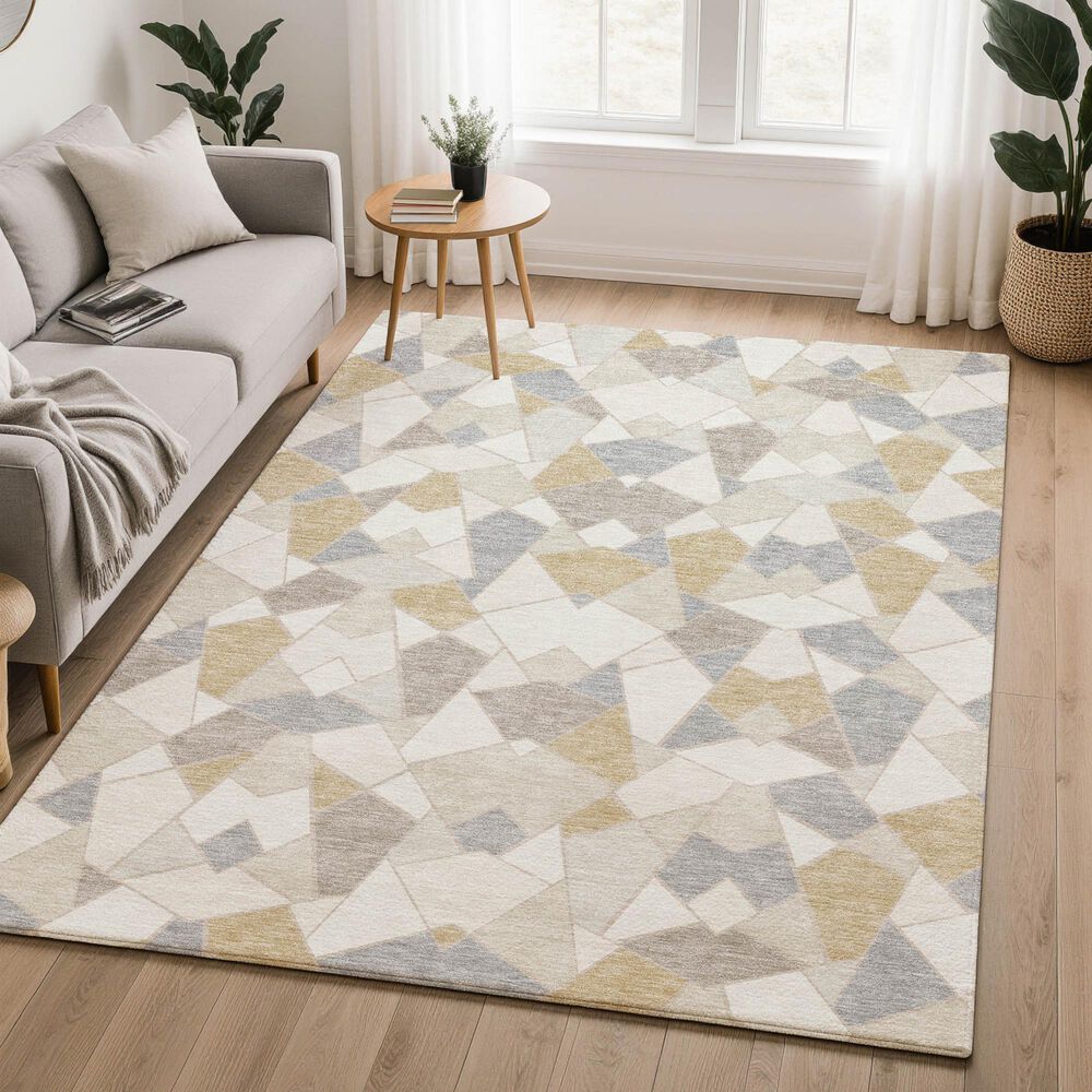Dalyn Rug Company Kenner KN8 Ivory 9' x 12' Area Rug, , large