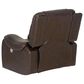 Linon Home Decor Barrett Power Glider Recliner in Rich Brown, , large