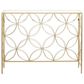 Maple and Jade 32" Console Table with Glass Top in Gold, , large