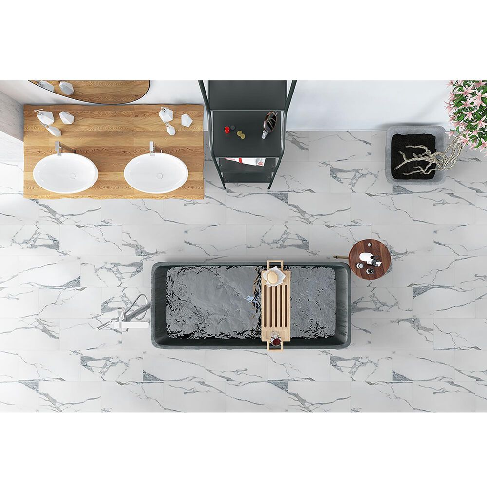 MS International Savoy Azula 24&quot; x 48&quot; Matte Porcelain Tile, , large