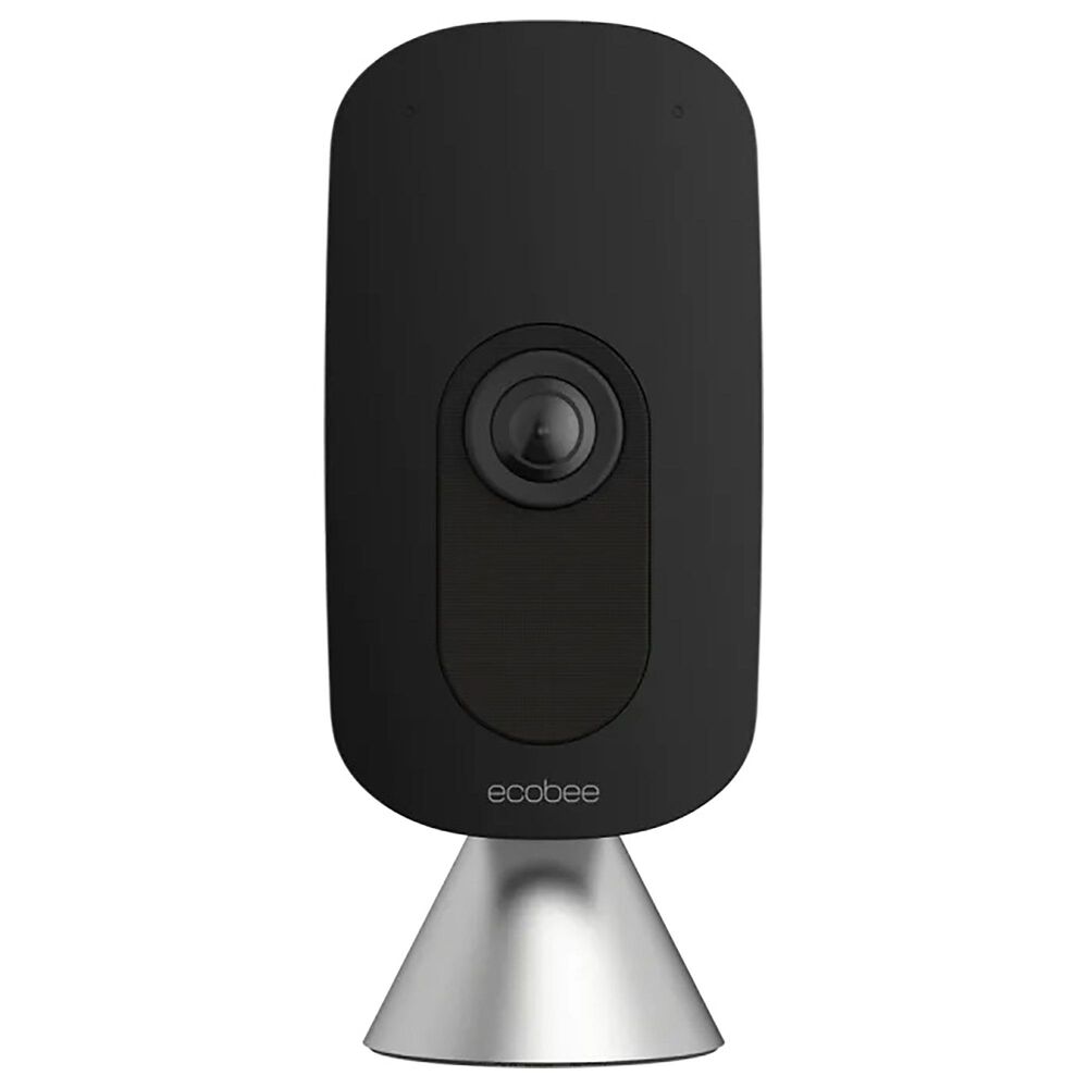 Ecobee SmartCamera with Voice Control in Black and White, , large