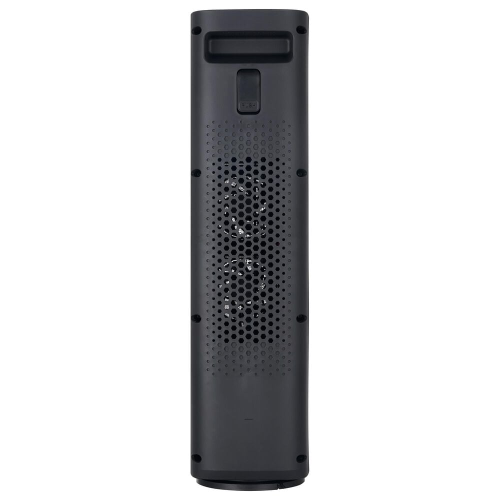 Pelonis 22" Ceramic Tower Dual Flex Heater with Thermostat in Black, , large