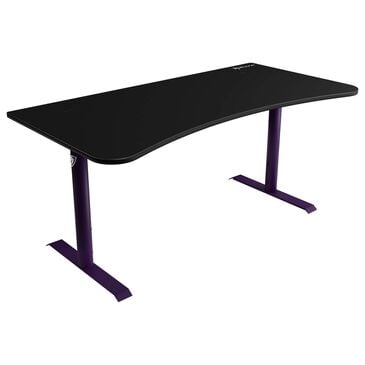 Arozzi Arena Gaming Desk in Deep Purple and Black, , large