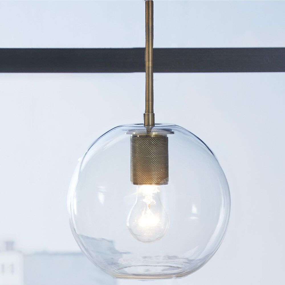 Ashley Cordunn Pendant Light in Antique Brass, , large