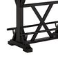 Ashley Valebeck 5-Piece Counter Height Dining Set in Black and Brown, , large