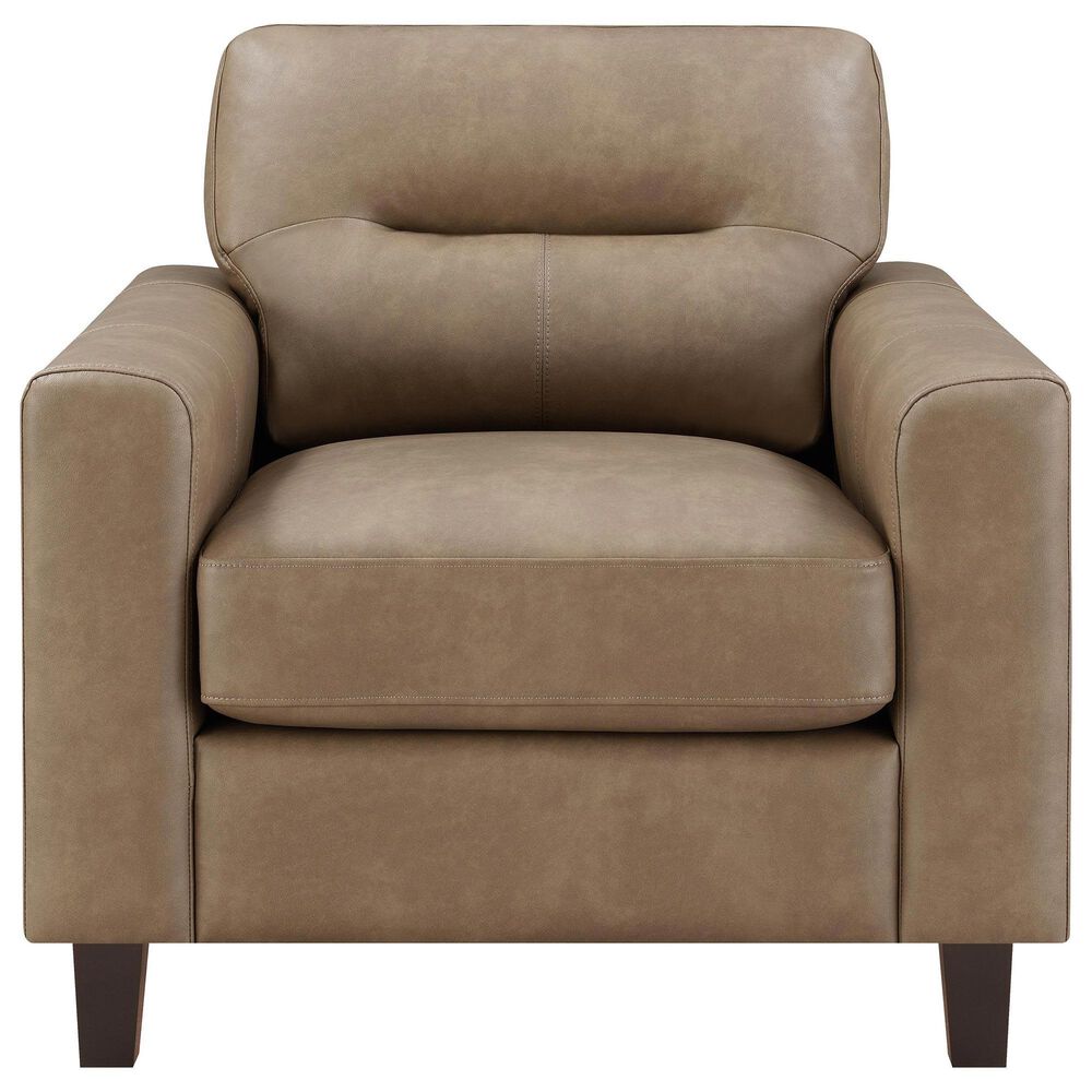 Coaster Scotland Accent Arm Chair in Brown, , large