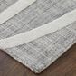 Feizy Peconic Ivory and Black 9" x 12" Area Rug, , large