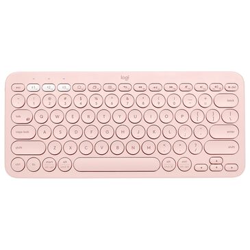 Logitech K380 Multi-Device Bluetooth Keyboard in Rose, , large
